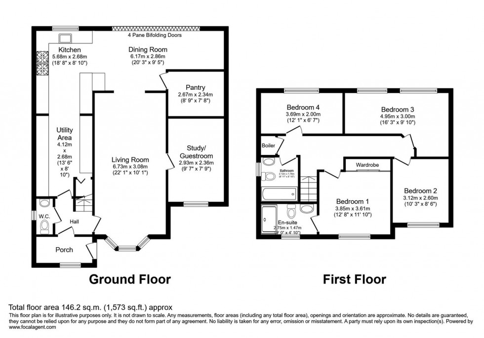 Floorplan for Oxhouse Court, Shenley Brook End, Milton Keynes