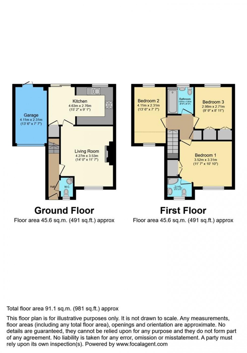 Floorplan for Chalwell Ridge, Milton Keynes